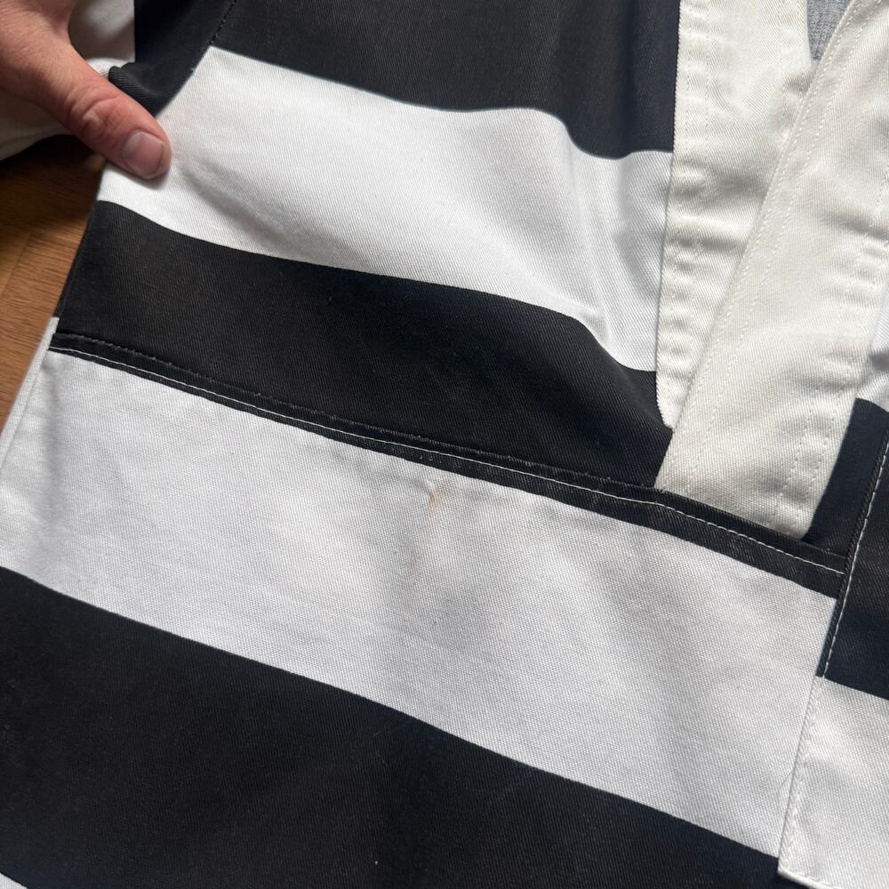 Vintage Museum of Colorado Prisons Striped Inmate Cell Shirt Uniform Sz Small - Picture 5 of 9